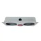 Truck-Lite 40 Series, Bracket Mount, 4 In Diameter Lights, Used In Round Shape Lights, Gray Metal, 9 Screw 40725-3 - alternate 3